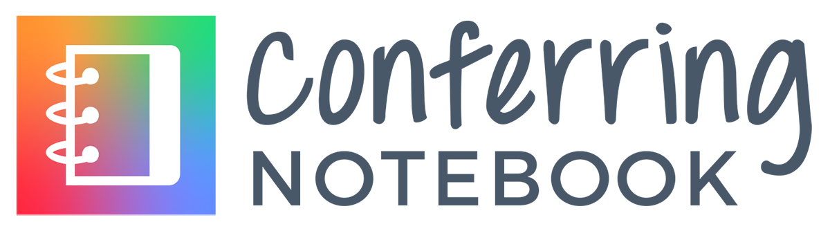 ConferringNotebook logo