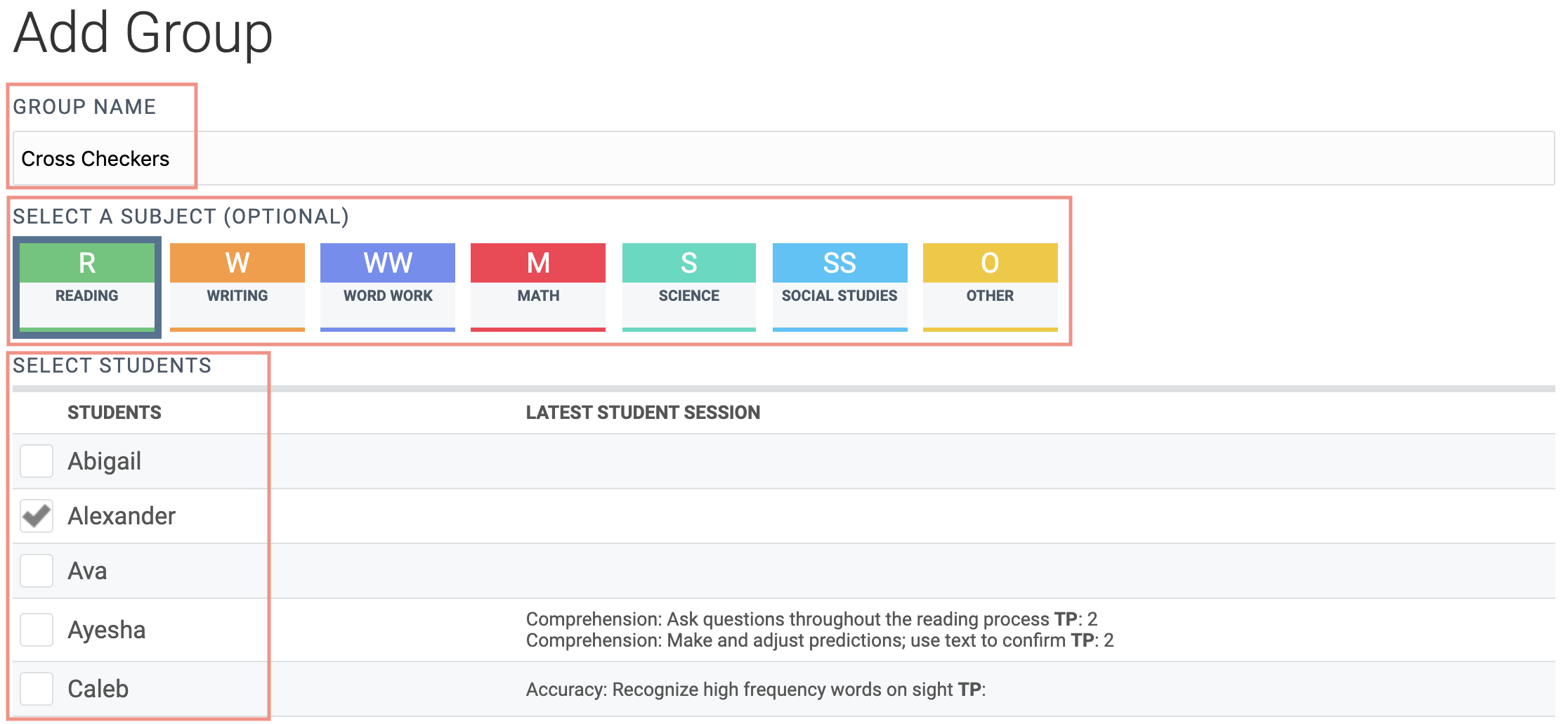 addGroup 2